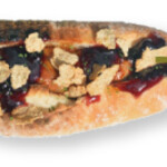 SHENANIGANS - ブルーベリーソース焼き鳥サンドイッチ