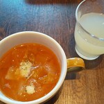 ビラビアンキ - セットのスープ、ドリンクバー