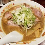 北海道らーめん ひむろ - 提供時。