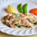 ビストロ ヴァンルージュ - カレイのムニエル　デュクレレソース