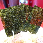 ラーメン二郎 - 焼海苔セット♪