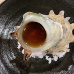 鮨きむら - サザエの壺焼き