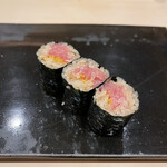 鮨きむら - 追加 とろたく巻き