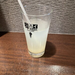 韓国家庭料理 焼肉 明洞 - なしジュース（氷なし）