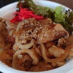 Sakura - 豚焼肉丼 アップ