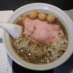 弘明寺丿貫 - ダブルアジニボプレッソ ＋うずら味玉