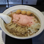 弘明寺丿貫 - ダブルアジニボプレッソ 950円＋うずら味玉100円