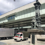 レストラン桂 - 日本の道路の起点「日本橋」。今は橋の上に首都高速が走り狭っ苦しいですが、確か近い将来、首都高速をどかす計画が有るとか無いとか…違ったっけな？