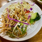 유우스게 - 튀김 소바 샐러드