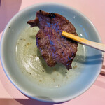 朝鮮飯店 - 牛並タン焼、レモン汁にて(●´ω｀●)