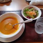 Chez NoA - スープとサラダ