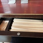 本家 第一旭 - 【再訪】割りばしは引き出し