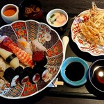 ひしの寿司 - 料理写真:竹定食