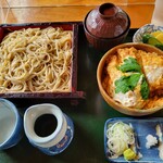 やぶ清 - カツ丼合わせ