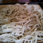 智月庵 - 粗挽きせいろ。