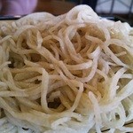 智月庵 - 粗挽きせいろアップ。