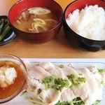 Izakaya Ippo - エゴマ豚の冷しゃぶ定食