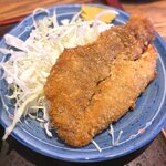 さくら本店 - (ﾗﾝﾁ)さくら定食 小鉢：ヒレカツ　2022.8.26
