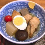 さくら本店 - (ﾗﾝﾁ)さくら定食 主皿：冷やしおでん　2022.8.26