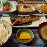 Umai Monya - 焼き魚定食　サバ　ランチ　980円
      　　　　　　　　　ディナー1420円
      鮭、サバから選べます。+220円でタチウオもあります