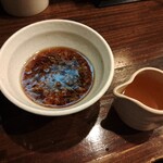 櫻井中華そば店 - スープ割り