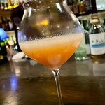 ザ・バー・カサブランカ - 2022.8.  イチジクとシャンパンのカクテル