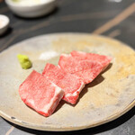 Yakiniku Bue - ☆黒毛和牛 極厚切りタンステーキ 2480円