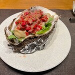 Osteria Orto - 島根産の岩ガキ