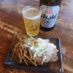 中華蕎麦 藤とら - 瓶ビールつまみ有り