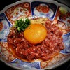 yakinikujinseitarochan - 料理写真:但馬牛ユッケ
（当店は生肉生食の許可を保健所より頂いております）