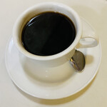 喫茶コンパル - 「コーヒー」350円税込み♫ ネルドリップ、ドリップした後に、鉄鍋で熱しております。