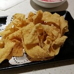 海底撈火鍋 - 湯葉のアップ