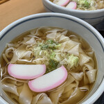 おかだうどん - きしめん　¥400(税込)