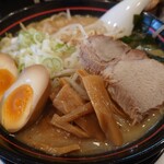 Hokkaidou ramen miso kuma - 味玉札幌味噌らーめん（980円）