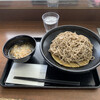 駅そば 大江戸そば - 料理写真:海苔付け蕎麦(冷)