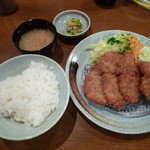 伴天連 - ヒレカツ定食　１２６０円