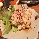 炭火やきとり うしお - ぽてさら。
            普通のよりも美味しいのだ