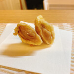 天麩羅 季節料理 きょう悦 - 蛤の天ぷら
