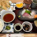 味庵しものせき - 味庵定食 1220円。