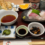 Ajian Shimonoseki - 味庵定食 1220円。