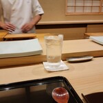 鮨 おおが - 山ねこのソーダ割り