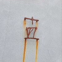 十皿 - わび・錆のある表札