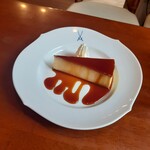 Cafe Salon de The OKA - サービスされたプリン♪プルプル