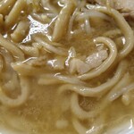 ラーメン二郎 - いい脂だ