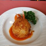 黒船亭 - カニコロッケ