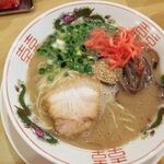 博多長浜ラーメン 翔龍 - 長浜ラーメン（700円）