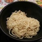 北井てっぺい - 替え玉は細麺です。