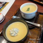 Uogashi Ryourikasen - この茶碗蒸しとプリンが　美味い