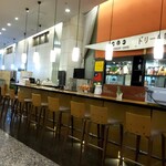 ドリーム珈琲 - フロントに向かう通路脇に