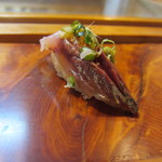 ミキ寿司 - アジ　味がついてます